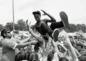 Warped mosh